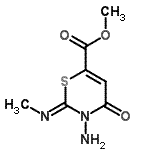 CAS#: 16135-19-6， Methyl (2Z)-3-Amino-2-(Methylimino)-4-Oxo-3,4-Dihydro-2H-1,3-Thiazine-6-Carboxylate