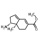 CAS#: 161480-12-2， Methyl (1R,7aR)-1-Amino-7A-Methyl-2,6,7,7A-Tetrahydro-1H-Indene-5-Carboxylate