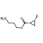 CAS#: 161582-46-3， Butyl (1R,2R)-2-Fluorocyclopropanecarboxylate