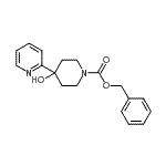 CAS#: 161610-16-8， Benzyl 4-Hydroxy-4-(2-Pyridinyl)-1-Piperidinecarboxylate