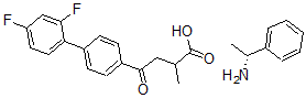 CAS#: 161692-97-3， 4-[4-(2,4-Difluorophenyl)Phenyl]-2-Methyl-4-Oxobutanoic Acid, (1R)-1-Phenylethanamine