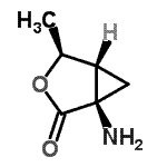 CAS 登录号：161970-74-7， (1R,4S,5R)-1-氨基-4-甲基-3-氧杂双环[3.1.0]己烷-2-酮