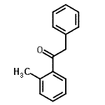 结构式 CAS# 16216-13-0, 1-(2-甲基苯基)-2-苯乙酮