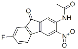 structure of CAS# 16233-04-8, N-(7-Fluoro-3-Nitro-9-Oxo-Fluoren-2-Yl)Acetamide;N-(7-Fluoro-3-Nitro-9-Oxo-Fluoren-2-Yl)Acetamide;N-(7-Fluoro-3-Nitro-9-Oxo-2-Fluorenyl)Acetamide;N-(7-Fluoro-9-Keto-3-Nitro-Fluoren-2-Yl)Acetamide