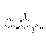 CAS#: 16238-45-2， Methyl 2-Anilino-4-Oxo-5,6-Dihydro-4H-1,3-Thiazine-6-Carboxylate