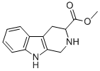 structure of CAS# 16253-64-8, 2,3,4,9-Tetrahydro-1H-B-Carboline-3-Carboxylic Acid Methyl Ester;2,3,4,9-Tetrahydro-1H-Pyrido[5,4-B]Indole-3-Carboxylic Acid Methyl Ester;2,3,4,9-Tetrahydro-1H-$B-Carboline-3-Carboxylic Acid Methyl Ester;Mls000084859