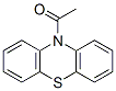 structure of CAS# 1628-29-1, Methyl Phenothiazin-10-Yl Ketone;1-(10-Phenothiazinyl)Ethanone;10-Acetyl-10H-Phenothiazine;Methyl Phenothiazin-10-Yl Ketone