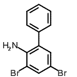 CAS#: 16372-95-5， 3,5-Dibromo-2-Biphenylamine
