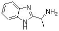 结构式 CAS# 163959-79-3, (alphaR)-alpha-甲基-1H-苯并咪唑-2-甲胺