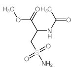 CAS#: 16435-47-5， N-Acetyl-3-sulfonamoyl-L-alanine methyl ester