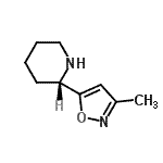 CAS#: 164351-68-2， (2S)-2-(3-Methyl-1,2-Oxazol-5-Yl)Piperidine
