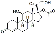 CAS#: 16463-74-4， 11beta,17,21-Trihydroxypregn-4-Ene-3,20-Dione 17-Acetate