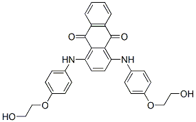 CAS#: 16472-24-5， 1,4-Bis[[4-(2-Hydroxyethoxy)Phenyl]Amino]Anthraquinone