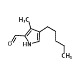 CAS#: 165191-97-9， 3-Methyl-4-Pentyl-1H-Pyrrole-2-Carbaldehyde