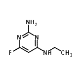 CAS#: 165258-68-4， N<Sup>4</Sup>-Ethyl-6-Fluoro-2,4-Pyrimidinediamine