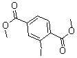 结构式 CAS# 165534-79-2, 2-碘-1,4-苯二羧酸二甲酯