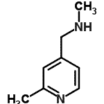 CAS#: 165558-79-2， N-Methyl-1-(2-Methyl-4-Pyridinyl)Methanamine