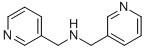 structure of CAS# 1656-94-6, 3,3'-Dipicolylamine;1-(3-Pyridyl)-N-(3-Pyridylmethyl)Methanamine;Bis(3-Pyridylmethyl)Amine;3,3'-Dipicolylamine