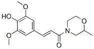 CAS#: 16562-71-3， 4-[3-(3,5-Dimethoxy-4-Hydroxyphenyl)Propenoyl]-2-Methylmorpholine