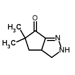 CAS#: 165686-37-3， 5,5-Dimethyl-3,3A,4,5-Tetrahydrocyclopenta[c]Pyrazol-6(2H)-One