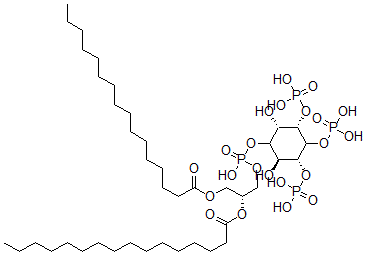 CAS#: 165689-82-7， [(2R)-3-[[(2S,3S,5R,6S)-2,6-Dihydroxy-3,4,5-Triphosphonooxycyclohexyl]Oxy-Hydroxyphosphoryl]Oxy-2-Hexadecanoyloxypropyl] Hexadecanoate
