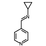 CAS#: 165806-97-3， N-Cyclopropyl-1-(4-Pyridyl)Methanimine
