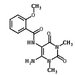 CAS#: 166115-65-7， N-(6-Amino-1,3-Dimethyl-2,4-Dioxo-1,2,3,4-Tetrahydro-5-Pyrimidinyl)-2-Methoxybenzamide