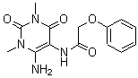 CAS#: 166115-79-3， N-(6-Amino-1,2,3,4-Tetrahydro-1,3-Dimethyl-2,4-Dioxo-Pyrimidin-5-Yl)-2-Phenoxy-Acetamide