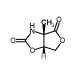 CAS#: 166318-57-6， (3aS,6aR)-3A-Methyltetrahydrofuro[3,4-d][1,3]Oxazole-2,4-Dione