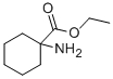 structure of CAS# 1664-34-2, 1-Aminocyclohexanecarboxylic Acid Ethyl Ester;1-Amino-1-Cyclohexanecarboxylic Acid Ethyl Ester;1-Aminocyclohexane-1-Carboxylic Acid Ethyl Ester;Nsc9878
