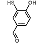 CAS#: 166590-53-0， 4-Hydroxy-3-Sulfanylbenzaldehyde