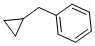 structure of CAS# 1667-00-1, Benzylcyclopropane;Benzylcyclopropane;Benzene, (Cyclopropylmethyl)-