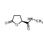 CAS#: 166765-05-5， (2S)-N-Methyl-5-Oxotetrahydro-2-Furancarboxamide