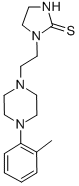 CAS#: 166772-80-1， 1-[2-[4-(2-Methylphenyl)Piperazin-1-Yl]Ethyl]Imidazolidine-2-Thione