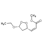 CAS#: 166819-48-3， Methyl (2Z)-3-[(3S,5R)-5-Ethoxy-1,2-Dioxolan-3-Yl]Acrylate