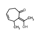 CAS#: 166825-83-8， (2E)-2-(1-Hydroxyethylidene)-3-Methyl-4-Cyclohepten-1-One