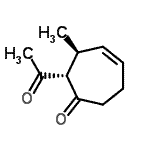 CAS#: 166825-87-2， (2S,3S)-2-Acetyl-3-Methyl-4-Cyclohepten-1-One