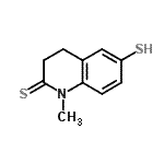 CAS#: 166883-43-8， 1-Methyl-6-Sulfanyl-3,4-Dihydro-2(1H)-Quinolinethione