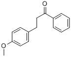 structure of CAS# 1669-49-4, 3-(4-Methoxyphenyl)Propiophenone;3-(4-Methoxyphenyl)-1-Phenyl-Propan-1-One;Nsc55911;St5441880