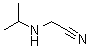 structure of CAS# 16728-80-6, (Isopropylamino)Acetonitrile;2-(isopropylamino)acetonitrile;MFCD01763829