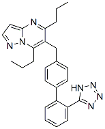 CAS#: 167375-26-0， 5,7-Dipropyl-6-[[4-[2-(2H-Tetrazol-5-Yl)Phenyl]Phenyl]Methyl]Pyrazolo[1,5-a]Pyrimidine