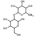 CAS#: 16741-18-7， 2-O-(6-Deoxyhexopyranosyl)Hexopyranose