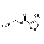 CAS#: 167538-18-3， 5-Methyl-N-(2-Propyn-1-Yl)-1,2-Oxazole-4-Carboxamide