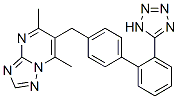 CAS#: 168152-68-9， 5,7-Dimethyl-6-[[4-[2-(2H-Tetrazol-5-Yl)Phenyl]Phenyl]Methyl]-[1,2,4]Triazolo[1,5-a]Pyrimidine