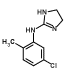 CAS#: 16822-85-8， N-(5-Chloro-2-Methylphenyl)-4,5-Dihydro-1H-Imidazol-2-Amine