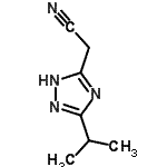 CAS#: 168260-22-8， (3-Isopropyl-1H-1,2,4-Triazol-5-Yl)Acetonitrile
