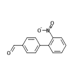 结构式 CAS# 169188-17-4, 4-(2-硝基苯基)苯甲醛