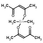 CAS#: 16925-15-8， (3Z,3'Z)-4,4'-[(Dimethylstannanediyl)Bis(Oxy)]Bis(3-Penten-2-One)