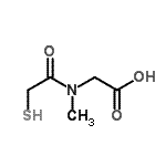CAS#: 169318-35-8， N-Methyl-N-(Sulfanylacetyl)Glycine