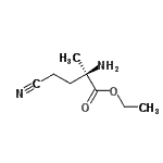 CAS#: 169390-29-8， Ethyl 2-Methyl-5-Nitrilo-D-Norvalinate